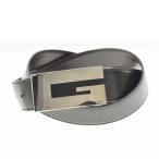 GUCCI / Gucci 036 1192 1374 G пряжка кожаный ремень 