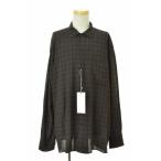 MAATEE&SONS / マーティーアンドサンズ 25AW MT5303-0604A OP COLLLAR SHIRTS RAYON強撚 BRCHECK 長袖シャツ