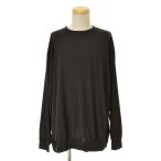 COMOLI / コモリ 24SS Z01-05022 サマーウール クルー チャコール 長袖ニットセーター