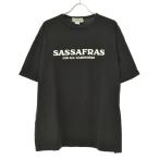 SASSAFRAS / ササフラス Sassafras T 1/2 ロゴプリント 半袖Tシャツ