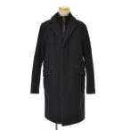 COLE HAAN / コールハーン T40127 ウール ツイル クラシック トッパー レイヤード風 ウールコート