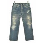 ショッピングカンフル 45rpm / 45R / フォーティーファイブアールピーエム USED加工 デニムパンツ
