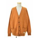 WACKO MARIA / ワコマリア MOHAIR KNIT CARDIGAN L-BROWN モヘヤ 長袖カーディガン