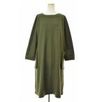 45rpm / 45R / フォーティーファイブアールピーエム 5105019 ウールクルーネック 長袖ワンピース