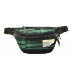 MASTER-PIECE / master-piece проверка шерсть × кожа сумка-пояс 