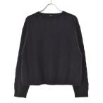UNIQLO / ユニクロ C カシミヤケーブルクルーネックショート 長袖ニットセーター