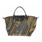 ショッピングロンシャン LONGCHAMP / ロンシャン LE PLIAGE ルプリアージュ ストライプ バッグ