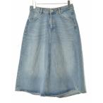 ショッピングzara ZARA / ザラ 3607/291/400 フレアロング デニムスカート