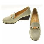 COULEUR VARIE / クロールバリエ ウェッジソール パンプス