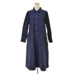 ショッピングカンフル MARGARET HOWELL MHL / マーガレットハウエルエムエイチエル 21SS 595-1158500 TOUGH COTTON CANVASロング 長袖ワンピース