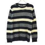 RAGE BLUE / Rageblue RB020305SB окантовка длинный рукав вязаный свитер 