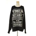 HYSTERIC GLAMOUR / ヒステリックグラマー 25AW 01253NS11 DIZZY&MILKY クラッシュセーター 長袖ニットセーター