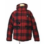 STUSSY / ステューシー バッファローチェック ウール ダウンジャケット