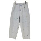 SM2 Samansa Mos2 /sa man sa Moss Moss 2400236 вышивка ввод Denim брюки 