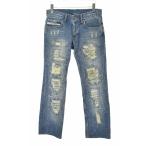 NICOLE CLUB FOR MEN /ni пробка Rav for men 08-2-515600 повреждение обработка Denim брюки 