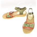 TSUMORI CHISATO × PARE GABIA / Tsumori Chisato ×parega Via эспадрильи лодыжка ремешок сандалии 