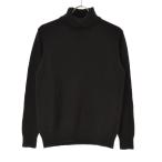 UNIQLO / Uniqlo ta-toru шея длинный рукав вязаный свитер 