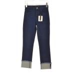 J BRAND × PLS+T / J бренд × плюс te13-9306028 RUBY CUFF roll выше Denim брюки 