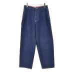 PAPAS / Papas D0404FP04 2 tuck Denim брюки 