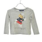 POLO RALPH LAUREN / Polo Ralph Lauren POLO BEAR skate Polo Bear - принт футболка с длинным рукавом 