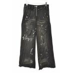  б/у одежда / полный gi краска переключатель Denim брюки 