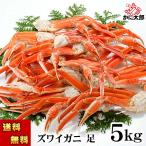(送料無料) ズワイカニ 足 肩 5kg ボイル 冷凍 訳あり ずわいがに 脚 食べ放題 ずわい蟹 ボイル脚 松葉蟹 足折れ ワケアリ カニ足 蟹脚 かに 通販