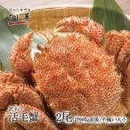 毛蟹 けがに 活毛ガニ 北海道産 冷蔵 訳あり 2尾(計900g) 大きさ不揃い 大 小