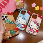Hello Kitty ハローキティ iphone16 スマホケース 携帯ケース iPhone15 15Po 14 14Pro 14Plus 13ケース 13Pro iPhone11 iPhone12 7 8 X XS XR 11