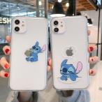 iPhone16 用ケース クリア おもしろ スティッチ アイフォン13/12 かわいい iPhone15Pro 14ProMax iPhone13/XS/XR/X/6s保護 透明 シリコーン カバー ソフト