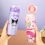 水筒 420ml 魔法瓶 サンリオ シナモンロール 保温保冷 こども マグ ワンタッチ Hello Kitty   直飲み  女の子 男の子 子供 軽量 大容量