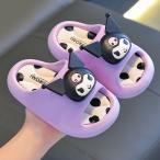 キャット ( Hello Kitty型)  スリッパ 子供/大人 PVCサンダル クロミ  レディース バススリッパ 男の子女の子 キッズ シャワーサンダル 滑り止め ルームシューズ
