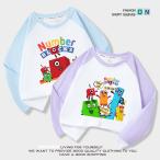 Numberblocks ナンバーブロックス ャラクター 長袖 ス ウェット トップス キッズ 綿  プリント 男の子 女の子 丸い襟 カジュアル 子供服 パーカー 春秋