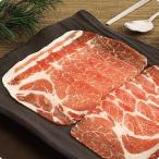 [凍]豚肩ローススライス/約1ｋｇ(厚さ5mm)-チリ産/韓国焼肉/BBQ