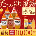 ショッピングラベルレス 【 たっぷり福袋 】 2026年 福袋 2026 中身が見える 大容量 はちみつ 蜂蜜 百花蜂蜜 ライチ蜂蜜 カナディアンハニー 食品 送料無料 人気 定番 数量 期間 限定