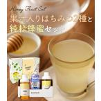 はちみつ 蜂蜜 ハチミツ 蜂蜜 ギフト 果汁入りはちみつ2種と純粋蜂蜜セット 500g×各1本 果汁蜜 レモン ゆず 百花 はちみつ専門店 かの蜂