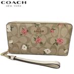 ショッピングコーチ 財布 コーチ COACH 新作セール 花柄 長財布 CR966 レディース スマホケース ファクトリー 2024新作 COACH ロング ジップ アラウンド ウォレット フラワープリント