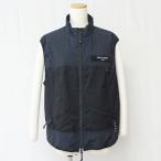 ショッピングGARCONS COMME des GARCONS HOMME　コムデギャルソンオム　HK-J015　ジップアップベスト　ブラック　黒　サイズ表記S　メンズベスト　アパレル　【中古】