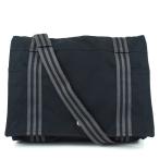 ショッピングHERMES HERMES　エルメス　バサスMM　ブラック　黒　ショルダーバッグ　肩掛け　斜め掛け　キャンバスバッグ　メンズ　レディース　【中古】