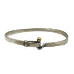  Tiffany TIFFANY&amp;Co крюк & I крюк and I браслет SV925/K18 комбинированный 