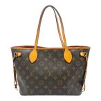 ショッピングVUITTON LOUIS VUITTON ルイ ヴィトン M40155 ネヴァーフルPM モノグラム トートバッグ ブラウン レディース【中古】