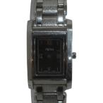 FENDI フェンディ 7600L スクエアケース レディース クォーツ 腕時計 黒文字盤【送料無料】中古品 used AB