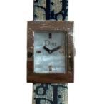 Christian Dior クリスチャン ディオール D78-109 マリス シェル文字盤 クォーツ 腕時計【送料無料】中古品 used AB