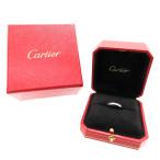 【中古】Cartier カルティエ マイヨンパンテール 4P ダイヤリング K18 ホワイトゴールド サイズ48 8号 ウェディング レディース プレゼント 指輪 A2300464