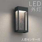 玄関照明 外灯 屋外 照明 センサーライト 人感センサー付き ポーチライト 玄関 照明 おしゃれ led 壁掛け ブラケットライト モダン 黒 石目調 LED一体型 100V