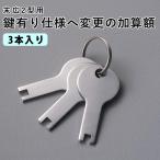門扉 鍵有り仕様に変更の加算額 門扉フェンス 三協アルミ 末広2型門扉用 オプション 鍵3本入 単体購入不可