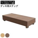 ウッドデッキ 階段 庭用 デッキ 人工木 DIY キット ステップ ウッドデッキ 6点セット 用 階段 庭用
