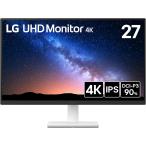 LG モニター ディスプレイ 27US500-W 27インチ/4K (3840×2160) IPS/約