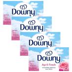 ショッピングダウニー ダウニーシート エイプリルフレッシュ 120枚 大容量 ×4個セット 正規輸入品 柔軟剤 柔軟シート 乾燥シート