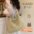 ショルダーバッグ レディース トートバッグ スマホショルダー かごバッグ レディース かご 夏バッグ サマーバッグ カゴバック ペーパーバッグ