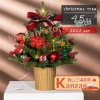 クリスマスツリー 北欧 おしゃれ クリスマスツリー 卓上 レッド 45cm 60cm クリスマス飾り 小さめ オフェス 事務所 ミニ 雑貨 光る 【一部当日発送】